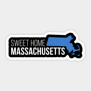 Massachusetts Sweet Home Sticker